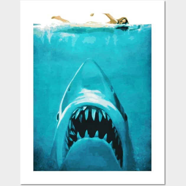 Jaws Wall Art by Durro